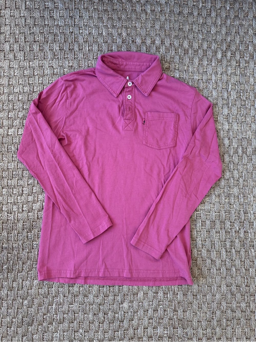 Johnnie-O long sleeve polo sz 12